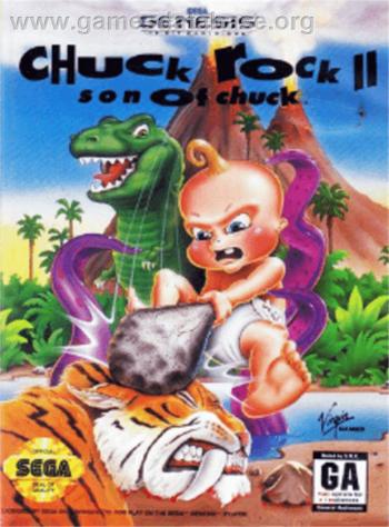 Cover Chuck Rock II - Son of Chuck for Genesis - Mega Drive